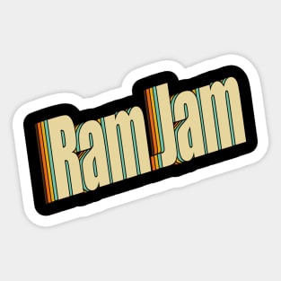 Ram Jam Sticker